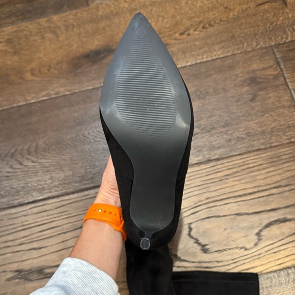 Steve Madden Dominique Black Thigh High Boot - Picture 7 of 10